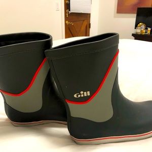 Gill Short Sailing/Cruising Rain boots, Euro size 40, Never Used!